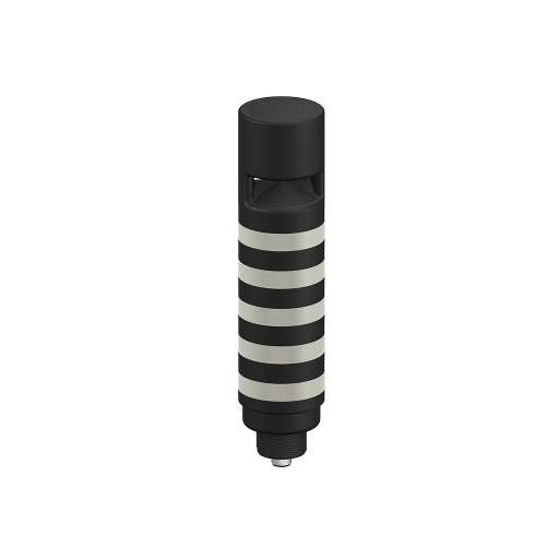 [805006] TL50 Pro Tower Light with IO-Link Sealed Omni-directional Audible with Volume Adjust, Compact Black Housing: 5-Segment (TL50C5AOSIKQ)
