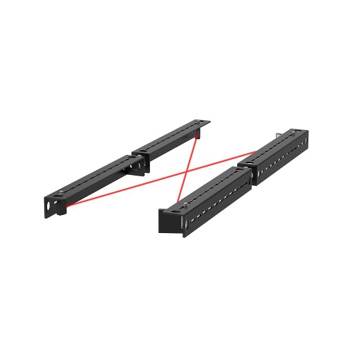[805084] Banner Safety Grid System and LS Light Curtain, Accessory; Mute Arm Kit: X Configuration; Includes: Two Sensor Arms with One Q20PLPQ5 Sensor Installed on Each Arm; Two Reflector Arms with One Reflectors Installed on Each Arm, and Mounting Hardware (SGSA-MX-LPQ20)