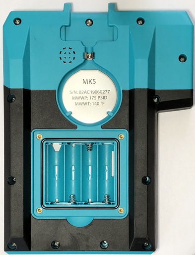 [MKXRC1] MAKO rear case with air/water vent and metal plate installed