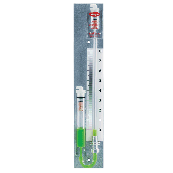 [1230-12-D] Series 1230 Well-Type Manometer, 0-12 Range