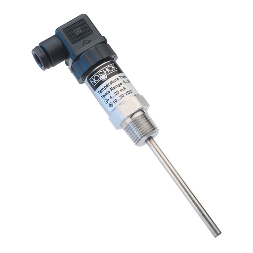 [800-0/200-1-5-8-8-040-6] 800 Series Platinum Resistance Temperature Transmitter, 0 to 200 °F, 1/2" NPT-Male, 4" Stem, 6 mm Stem Diam