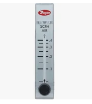 [RMA-10-SSV] RATE-MASTER® POLYCARBONATE FLOWMETER W/STAINLESS STEEL VALVE,20/200SCFH AIR, 2" SCALE