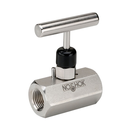 [506-FFS] 500 Series Standard, Soft Seat Needle Valve, 3/4" NPT, Female x Female, 316 SS, 0.438" Orifice
