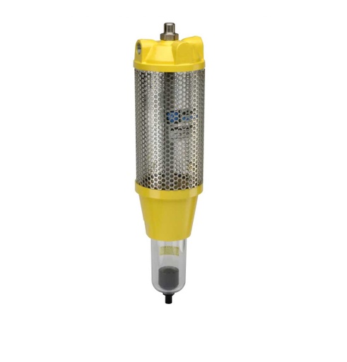 [4532-23T-6-4] 4532 Series Visi-Guard Filter/Dryer 12 SCFM, Polycarbonate Sump, 99.9% Efficiency