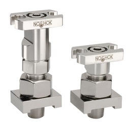 [SZC4-DK1] SZ Series Connector, Steel Long Stabilized Connector Pair w/Flange Adapter, One Piece Dielectric Gasket, Pair