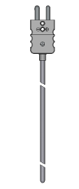 [T48U-002-00-15-T1060-2] Pyromation, Type K Thermocouple, 0.250" Diameter, Alloy 600 Sheath Material, 24" Length,  Standard Plug