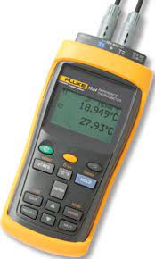 [3376600] Fluke 1524-156 THERMOMETER, HANDHELD, 2 CH DATA LOGGER