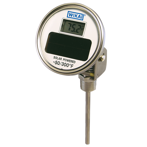 [82120D1G4] TI.82 Series Solar Digital Thermometer, -50 to 150 °C