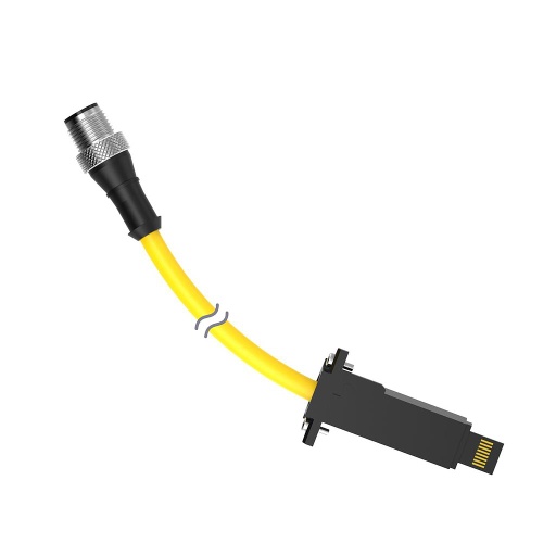 [80811] Cordset A-Code M12 to LP-Custom Double Ended (DELPE-81D)