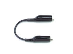 [1893848] FLUKE ALLIG CLIP PATCH CORD, BLACK, AL-B-48-0 (5PC MIN)