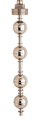 [W1128310] GEMS LS-800-3-SS-SS-SPDT-020-GR4-3. L3: 8" NC, L2: 12" NC, L1: 26" NC, L0: 28", GRIP RINGS