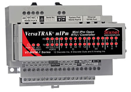 [VT-MIPM-245-D] IPM Series Sixnet Mini IPm® Industrial RTU-2 Analog Outputs
