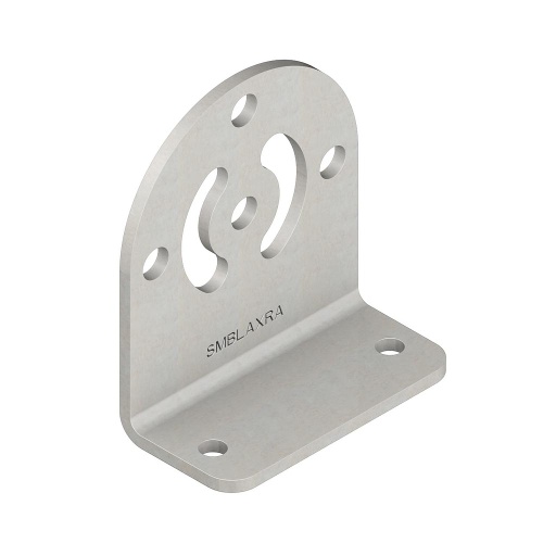 [81666] Banner Right-Angle Bracket Kit; for Models LED_LAX_5-XQ; High Intensity Linear Array IP50; Stainless Steel - Hardware Included; Quantity 2 (SMBLAXRA)