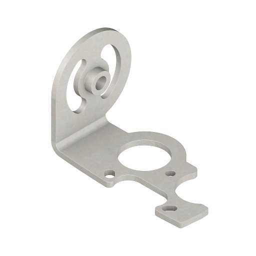 [82547] Banner Bracket OPTIONAL for iVu Sensor TG; Right mount Right-Angle Bracket; Stainless Steel includes Hardware (SMBIVURAR)