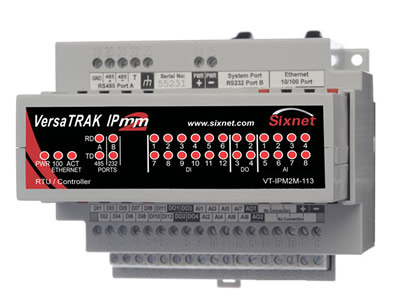 [VT-IPM2M-113-D] IPM Series Sixnet IPm2m® Industrial RTU & Datalogger
