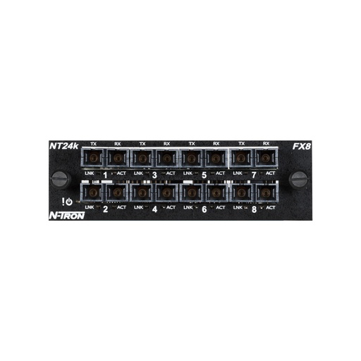 [NT24K-FXE8-SC-80] NT24k Series, N-Tron NT24k® Module-100BaseFX Singlemode SC-80km