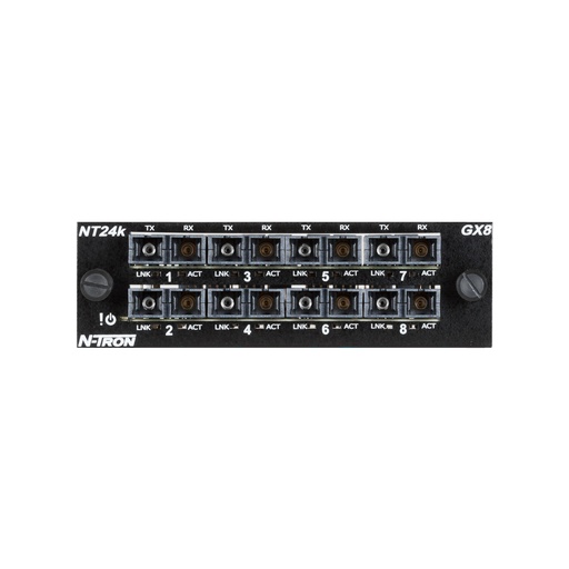 [NT24K-GX8-SC] NT24k Series, N-Tron NT24k�� Module-1000BaseFX Multimode SC-550m