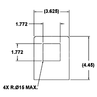 [PNL3F000] PNL3F- Panel for 1/16 DIN Units