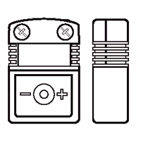 [TMPCNM02] Quick Disconnect Mini Connector Type K Female