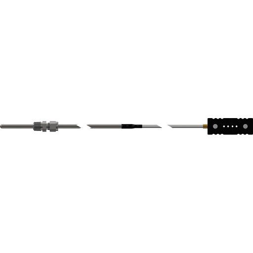 [JJ48U-034-12C-13-T1012-4] TYPE J DUAL ELEMENT THERMOCOUPLE, 34" LENGTH, UNGROUNDED