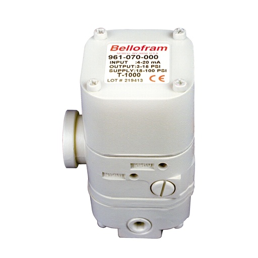 [961-913-000] Bellofram Type 1000 E/P Transducer, 0-10 V, 3-15 psi