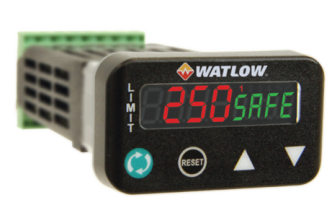 [2323-2897] WATLOW Package Size 3= 1/32nd DIN Panel Legacy Model Primary Function R = PID Cont w/ Univ Input, Profile Ramp/Soak Power Supply 1 = 100 to 240VAC Output 1 and 2 FJ - Out1 = Universal Process : Out2 = Mech Relay 5A, SPST-NO Communications 1 = EIA 485 Modbus RTU Auxiliary Control Functions A = None Output 3 and  4 AA - Out3 = None : Out4 = None Model Selection N = PM "Legacy" PID Version Custom Options WP = Logo Face Plate Model Number PM3R1FJ-1AAANWP
