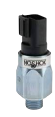 [100H-1-45-3000/6000-66] 100 Series Mechanical Compact Pressure Switch, Zinc-Nickel Plated Steel Wetted Materials, BUNA-N Diaphragm, 1 SPST, Normally Open, 7/16-20 SAE male, 3,000 psig to 6,000 psig, Deutsch Integral 2-Pin (DT04-2P)