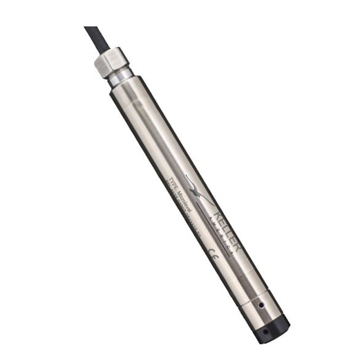 [1127.00107.051307] KELLER MIRCOLEVEL SUBMERSIBLE TRANSDUCER 0-15FT WATER COLUMN RANGE, 20FT CABLE, 4-20MA, 16MM BORE SIZE, 0.25% ACCURACY