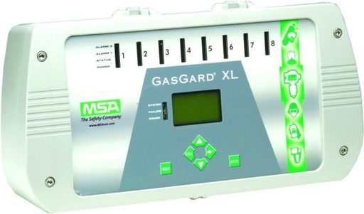 [A-GASGARDXL6200] MSA Safety GasGard XL, Wall Mount, 6 Channel, 2 Relay