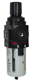 [P39344-100] ARO Piggyback Air Filter/Regulator 1/2" 0-140PSI
