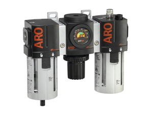 [C38341-800] ARO Filter-Regulator-Lubricator-Gauge 1/2" 0-140PSI