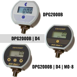 Cecomp DPG2000B Series Intrinsically Safe Digital Pressure Gauge
