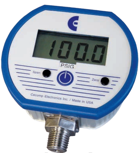 Cecomp DPG1000B Series Battery Powered Digital Pressure Gauge