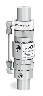 [SJS65VEA0EFFF-05] Tescom SJS Series Pressure Regulator, Screwdriver Adjustment, 316SS Body, 500 PSI Max Outlet, Viton (FKM) O-Ring Material, Cobalt Chrome Nickel Alloy Diaphragm, PTFE/Vespel Seats, No Fittings, Inlet/Outlet/Vent 1/4" NPT, 90 Degree Vent, -05 Mod: 250 PSI Bias Spring