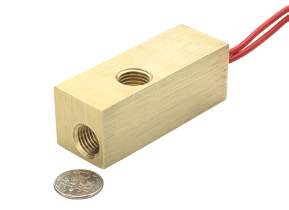 [70825] FS-927 Series Piston Type Flow Switch, 0.10 GPM to 1.50 GPM, N.O., Brass (5 MOQ)