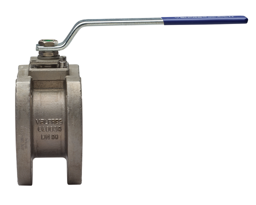 721V16 Wafer Series Stainless Steel Flanged ANSI 150 Wafer Ball Valve for Fire Safe Applications