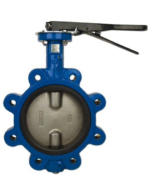 N501S Butterfly Valve Series NSF Approved Rubber-Lined Lug-Style Butterfly Valve w/SS Disc