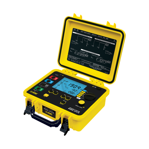 [2135.48] AEMC Ground Resistance Tester Model 6471 (Digital, 3-Point, 4-Point, Clamp-on (SR182 probes not included), DataView® Software)
