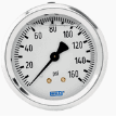 [52793939] 213.53 Series Industrial Brass Glycerine Filled Pressure Gauge, 0-100psig - Flex Window