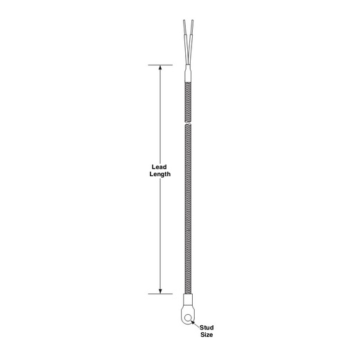 [70XJSGC024A] Watlow Sensor Style 70 Style - Ring Terminal
