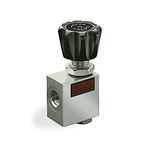 [30-1100-304-002] 30 Series On/Off Valve, Angle Pattern, 1/4" MS33649 Port Type