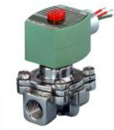 [8215C053CSAAC120/60D] 8215 Series 1" High-Flow, Aluminum, NO, Gas Shut-Off Valve, Aluminum Body, 0-25PSI