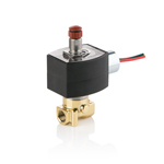[SC8314H300MBMODC24/DC] ASCO 8314 Low Power Series, 3Way, Universal, 1/4"NPT, 24VDC, Mounting Bracket, Manual Operator