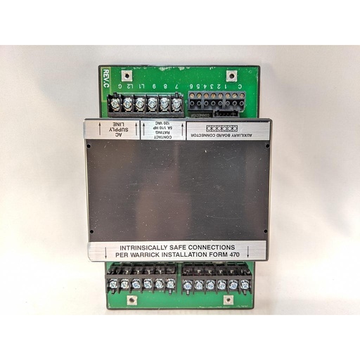 [47E1A0A4] WARRICK I/S 4-CHANNEL LEVEL CONTROL 120VAC 100K SENSITIVITY, INTRINSICALLY SAFE