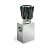 [30-1200-312] Tescom Shut Off Valve, Angle Pattern, 6,000 PSI, 10.0 Cv, 3/4" MS33649 Port Type