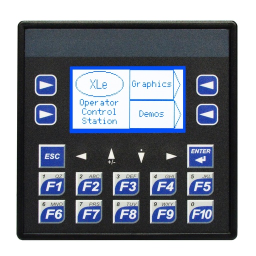 [HE-XE1E0-22] XLEe Controller 2.2", no built in IO, With Display Heater