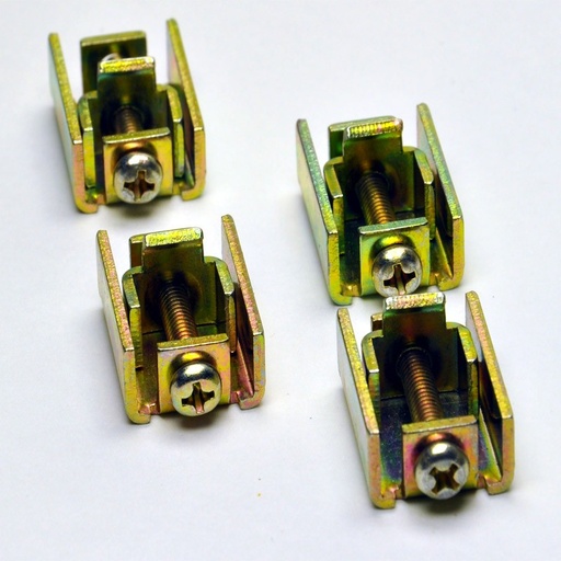 [HE500ACC604] Metal Mounting Clips (4 total)