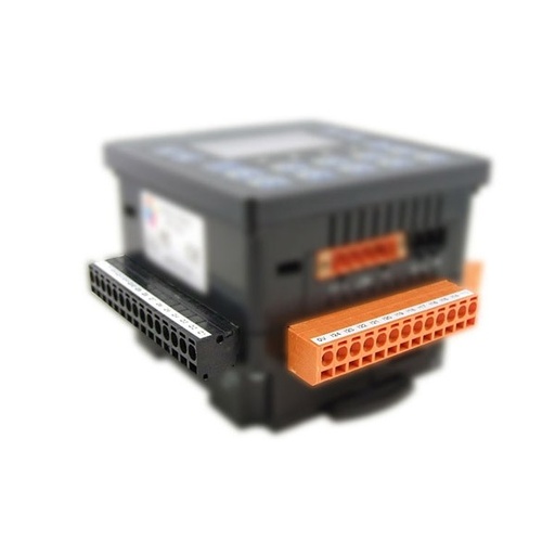 [HE-ACX102] Alternate I/O Terminal Blocks (spring clamp) for 102 I/O Board.  Recommended for applications when XLe or XLt is mounted on DIN-rail, or applications where spring clamp plugs are desired