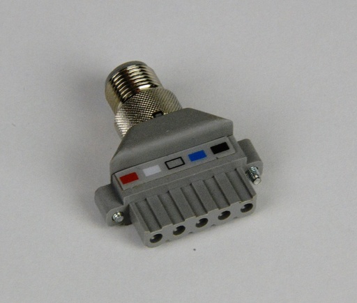 [HE200ACC512] M12 Adapter Plug.  Allows the use of m12 cable sets with any CsCAN device