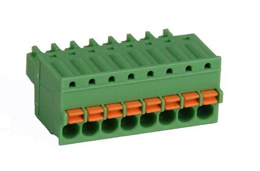 [HE599TRM008] 8 position Spring-clamp Terminal Block for SmartRail